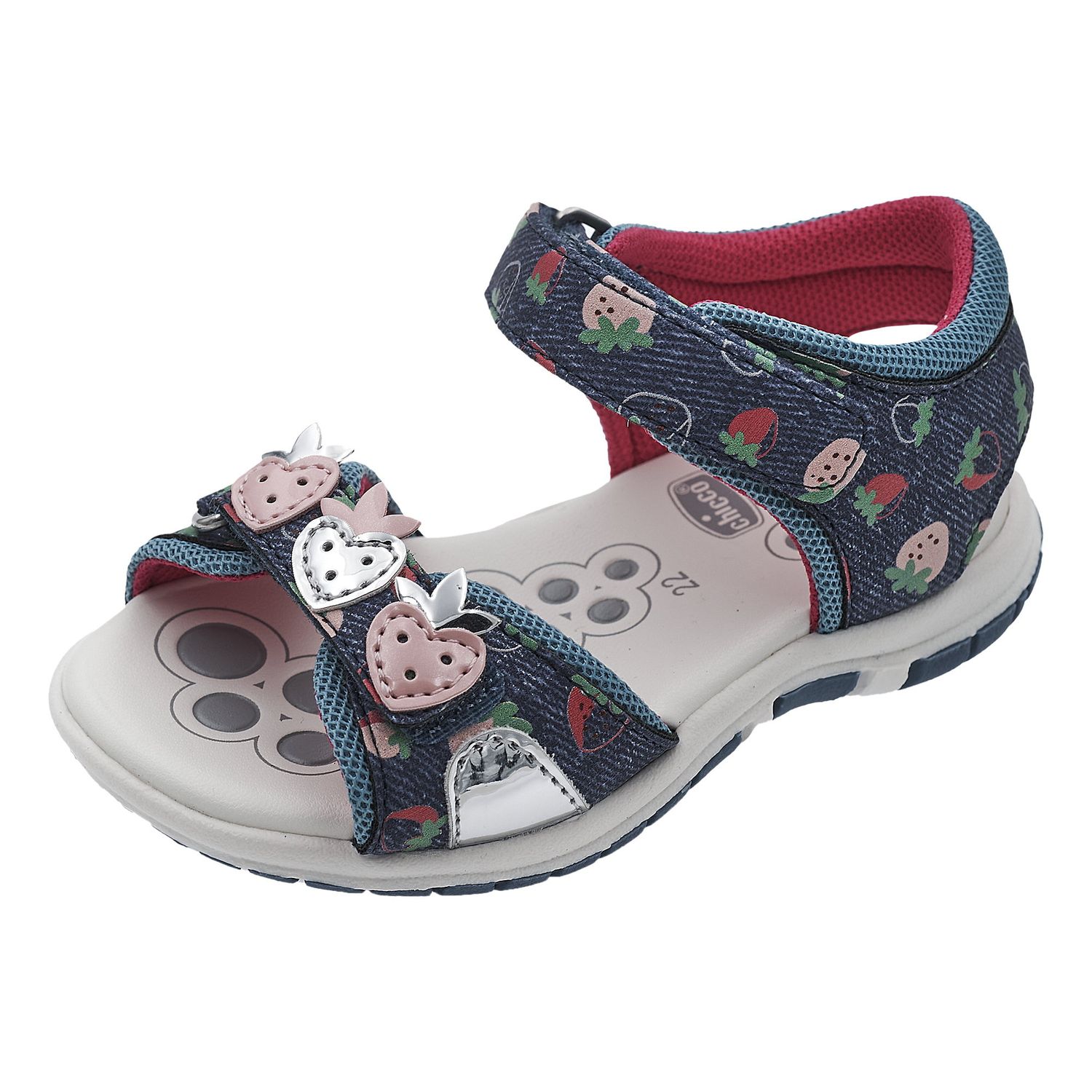 Sandalo bimba con doppio strappo - Chicco