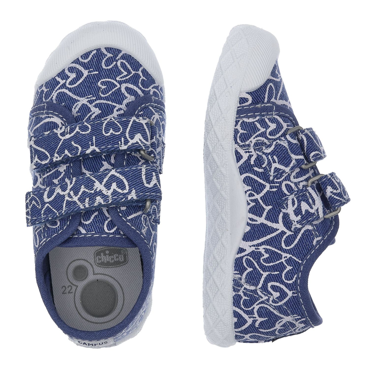 Sneaker bimba con doppio strappo - Chicco