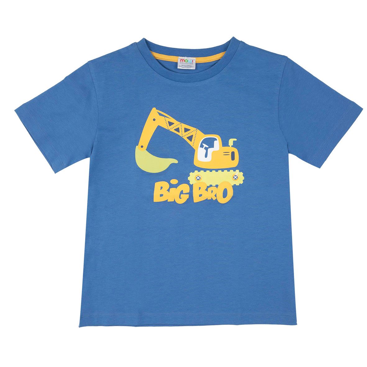 T-shirt jersey bimbo blue "big brother" - Mawi