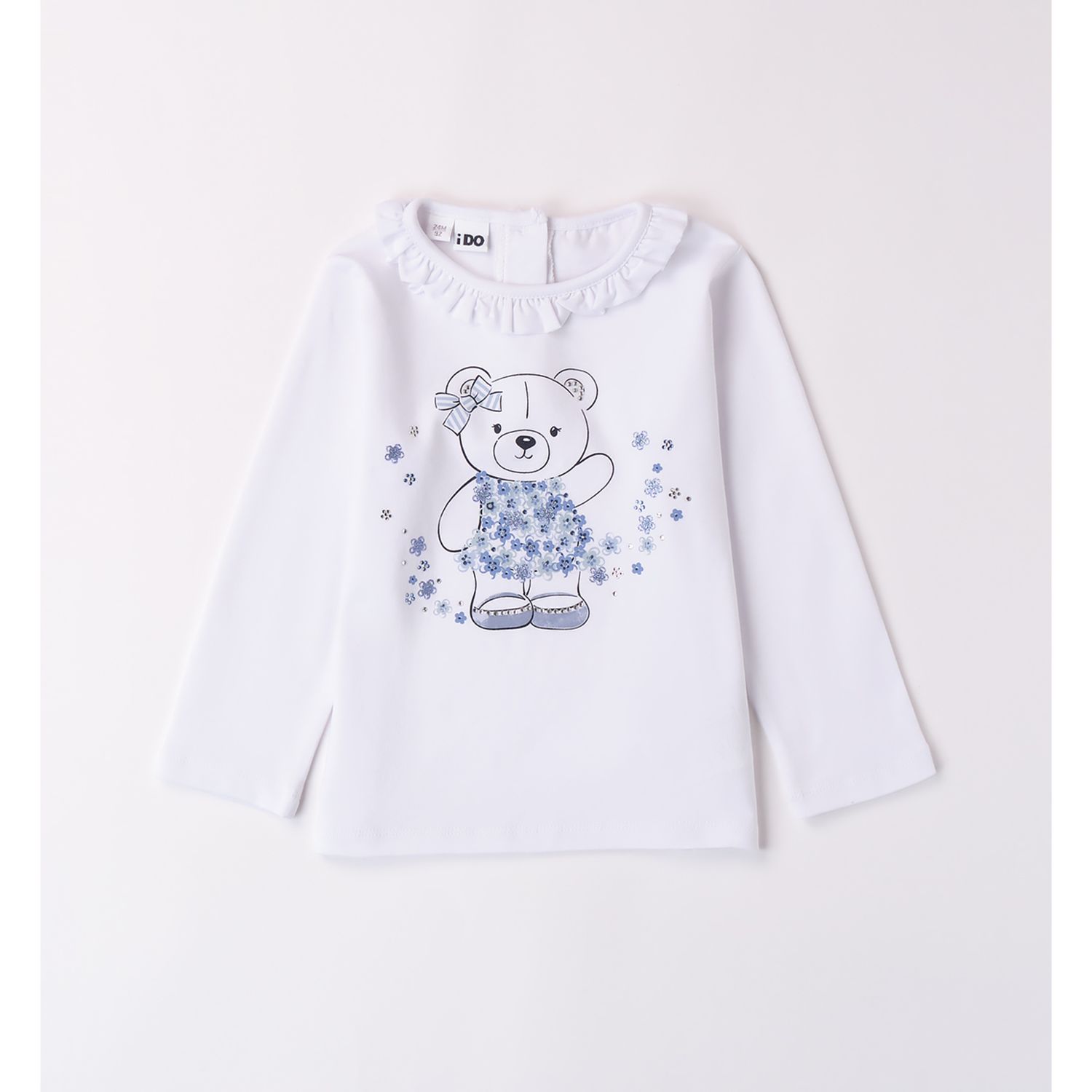 Girocollo ml bianca st orsetto - IDO