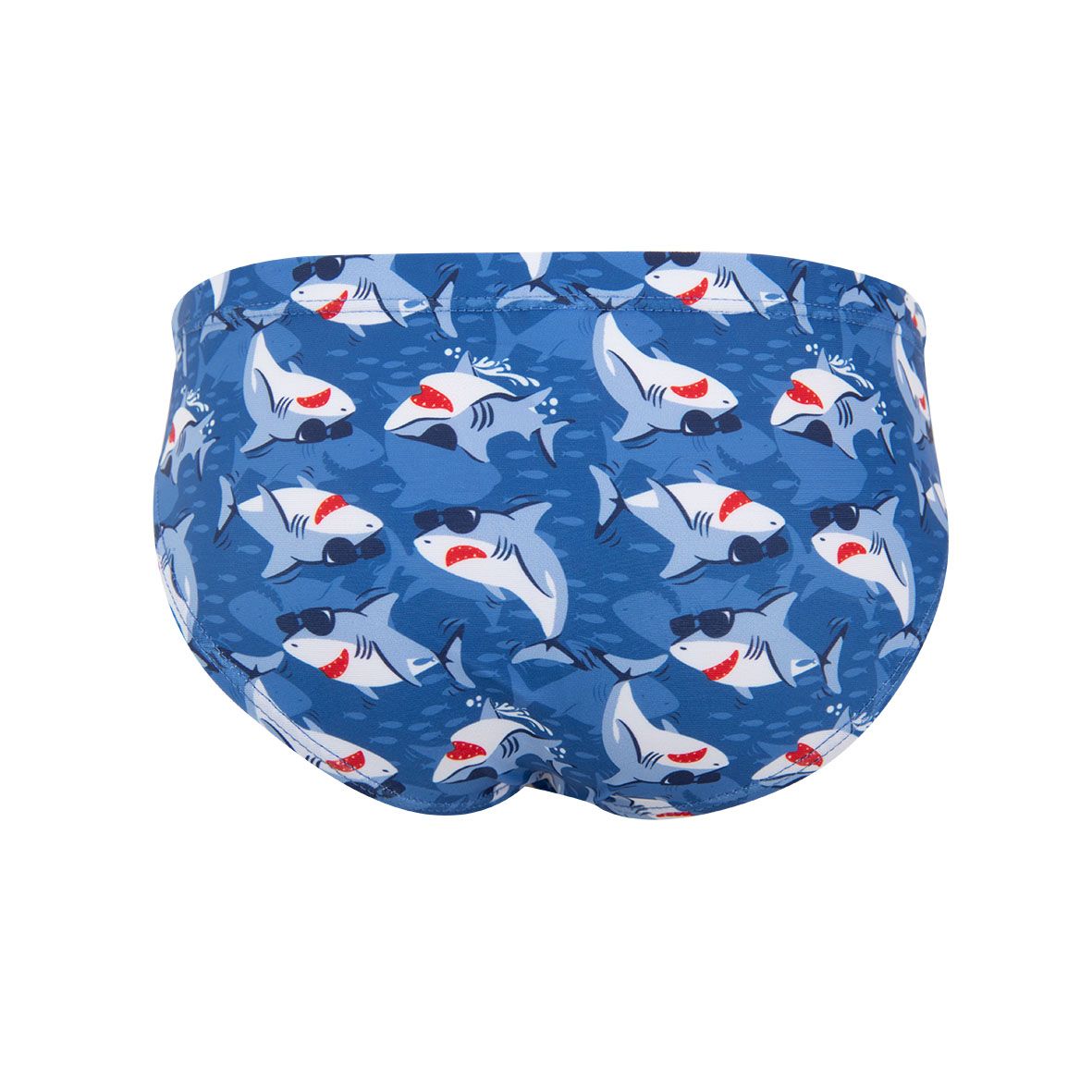 Costume slip bimbo blue squalo - Mawi