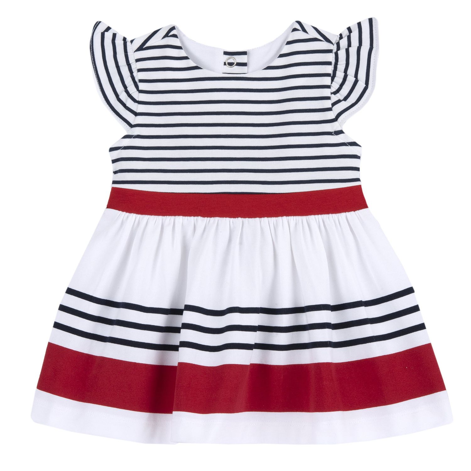 Vestito a maniche corte elegante, in cotone - Chicco