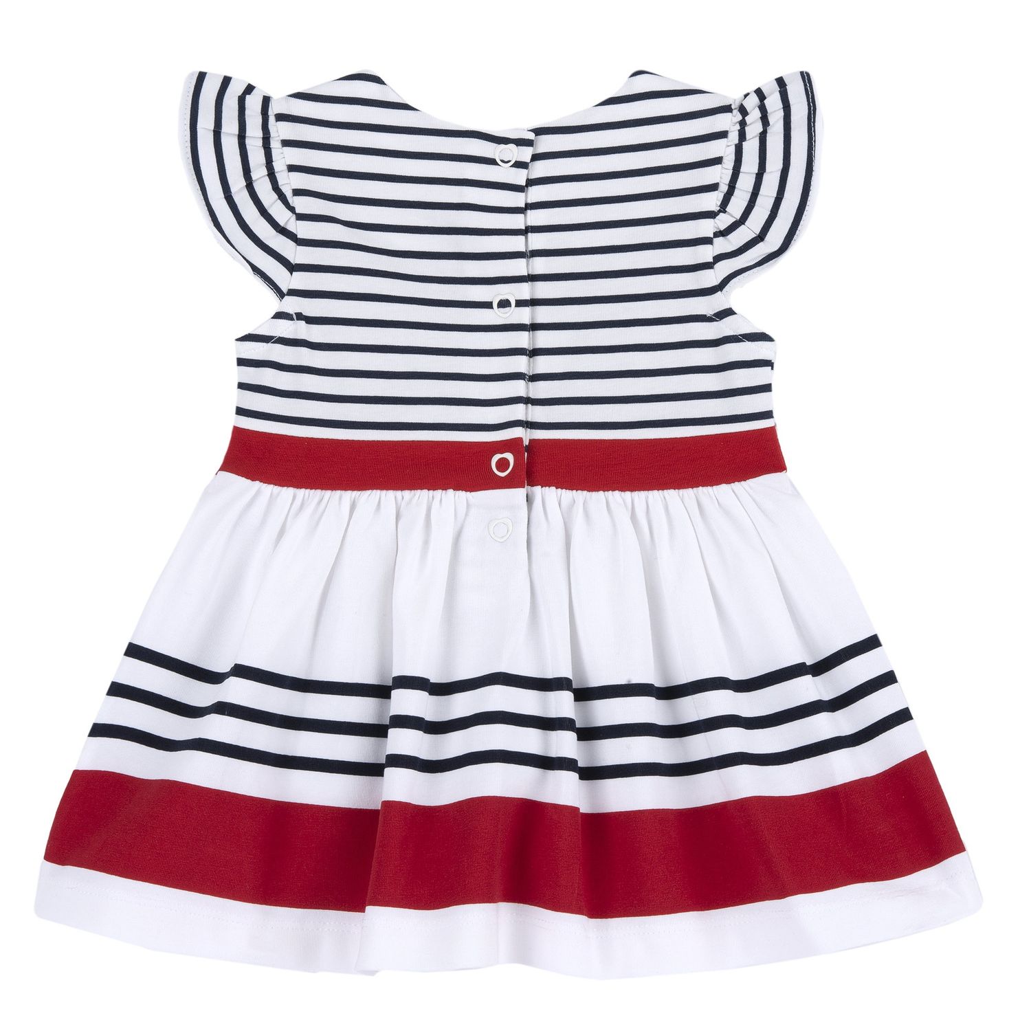 Vestito a maniche corte elegante, in cotone - Chicco