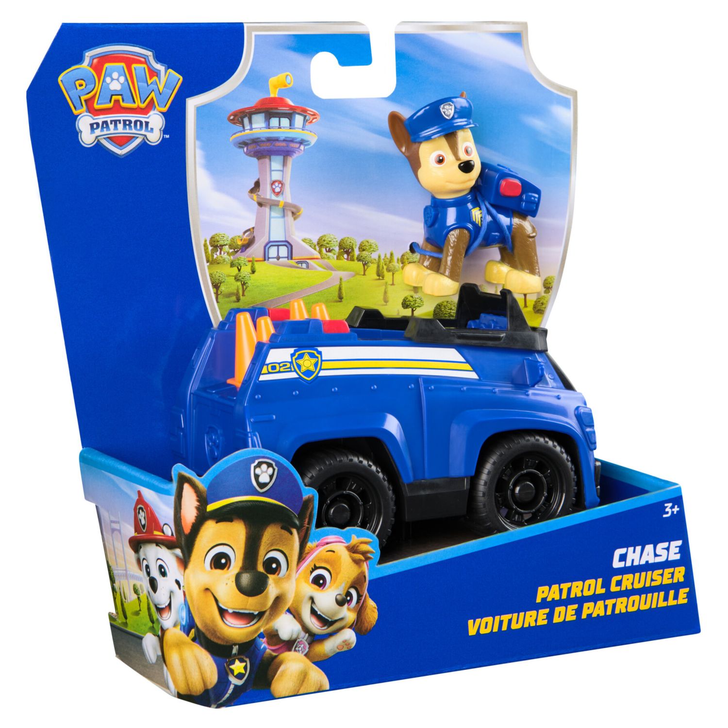 Paw patrol, macchina della polizia di chase – giocattolo veicolo di polizia - Paw Patrol