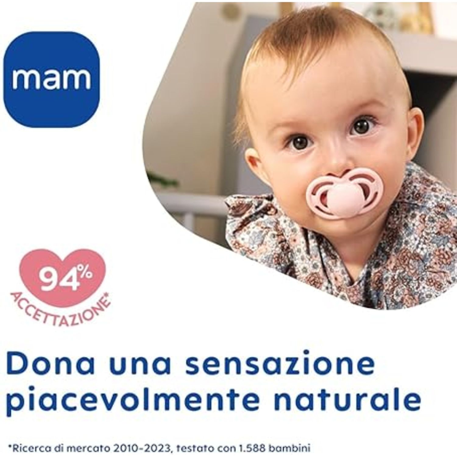 Combi pack succhietto perfect 2-6 mesi + clip it! colori assortiti - mam - Mam
