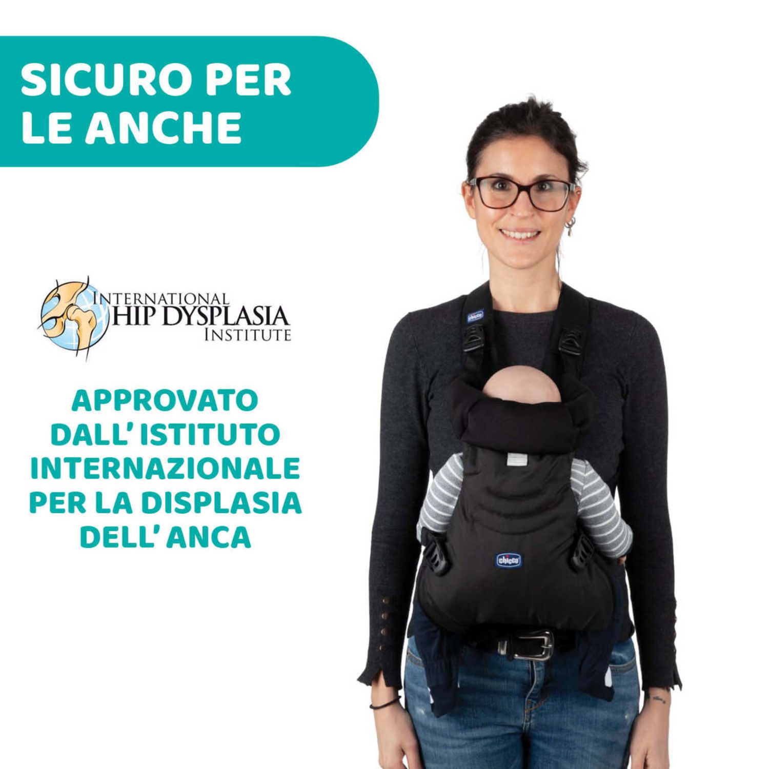 Marsupio easyfit black night - chicco - Chicco