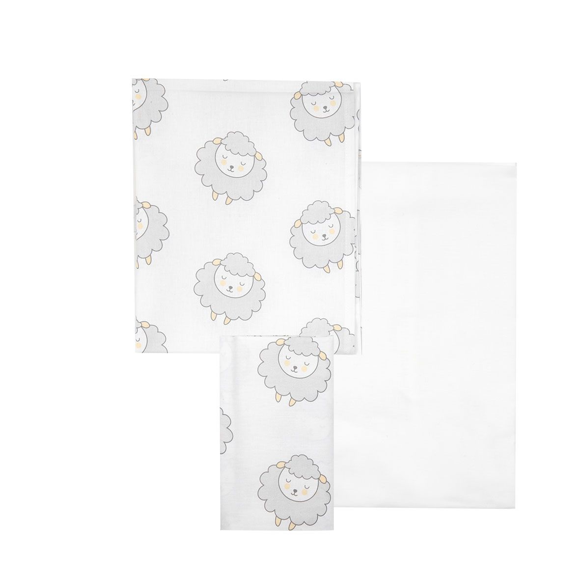 Set 3 pezzi culla pecorelle - Mawi