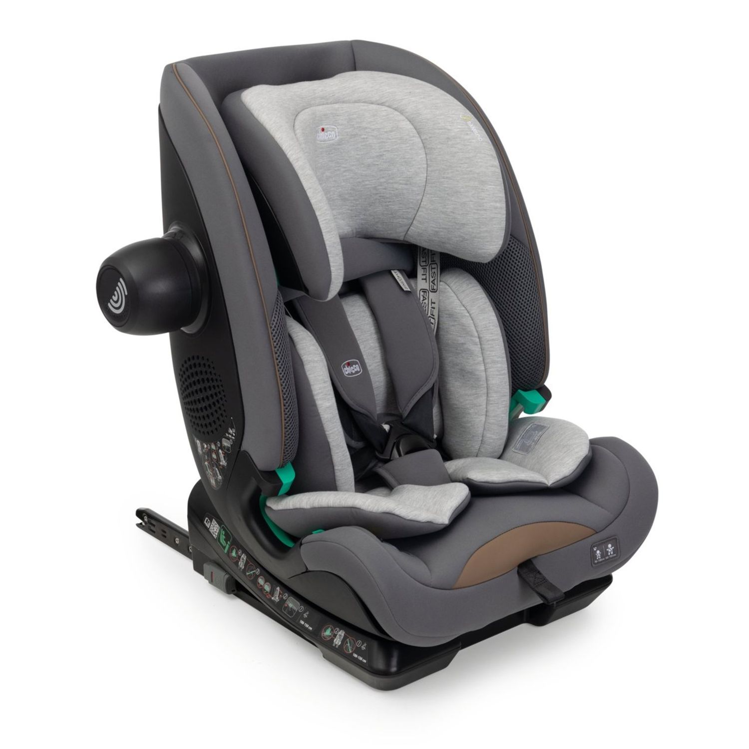 Seggiolino auto seat&amp;go (76-150 cm) glam grey - chicco - Chicco
