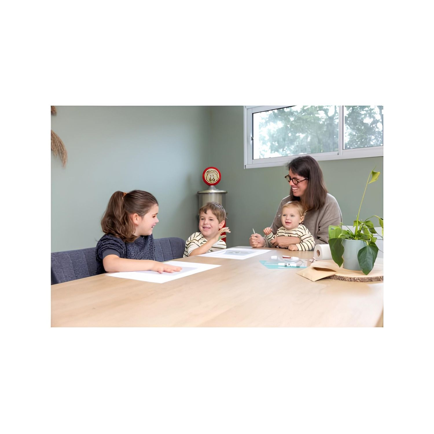 Set creativo tiny creations – family prints kit - tiny love - TINY LOVE