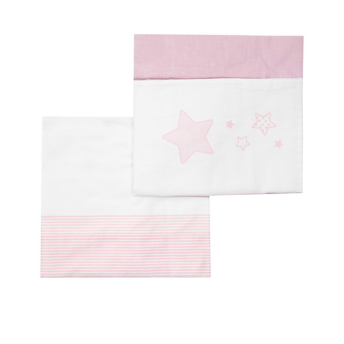 Set 3 pezzi culla/carrozzina stellina rosa - Mawi