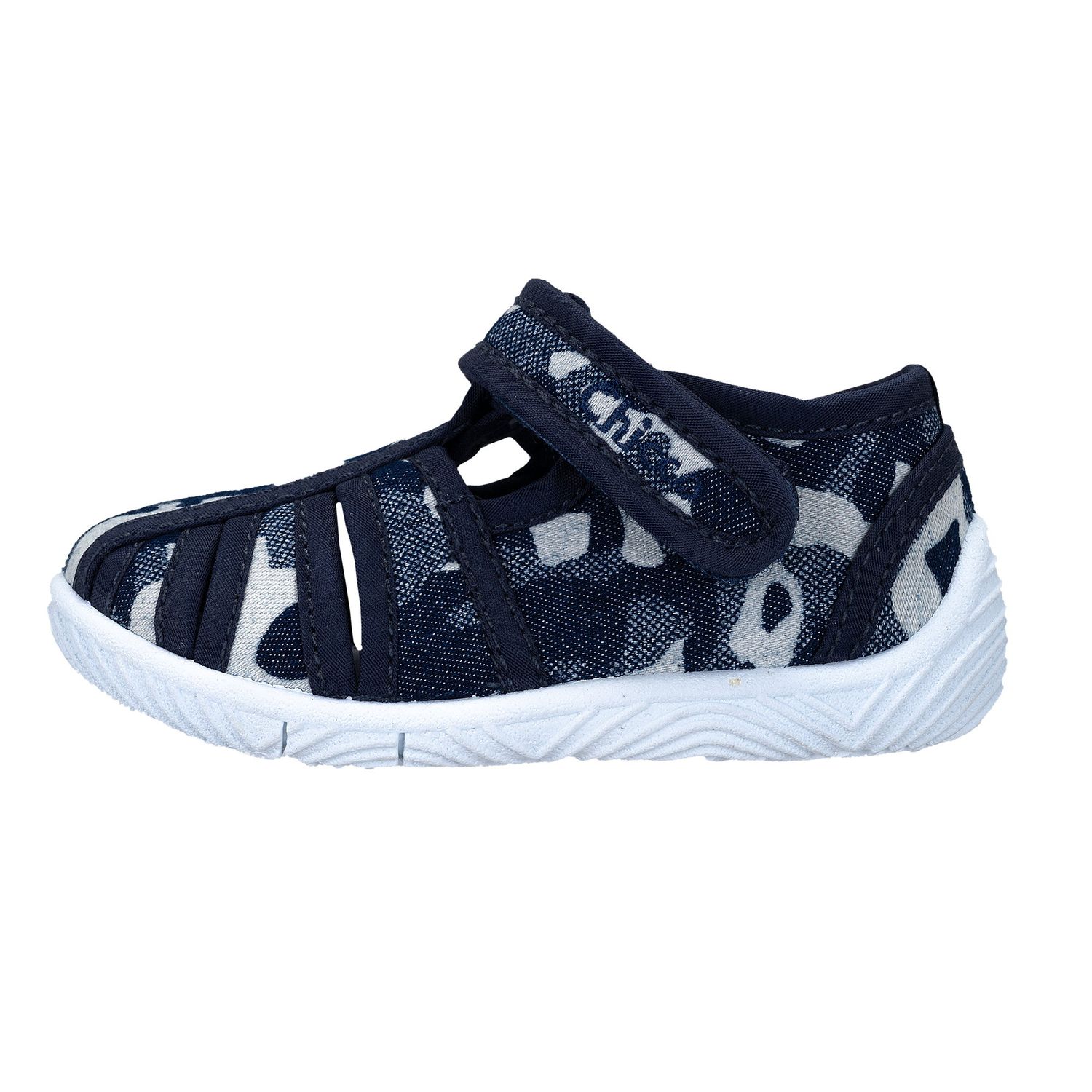 Pantofole per uso interno ed esterno casa, casa e asilo con strappo - Chicco