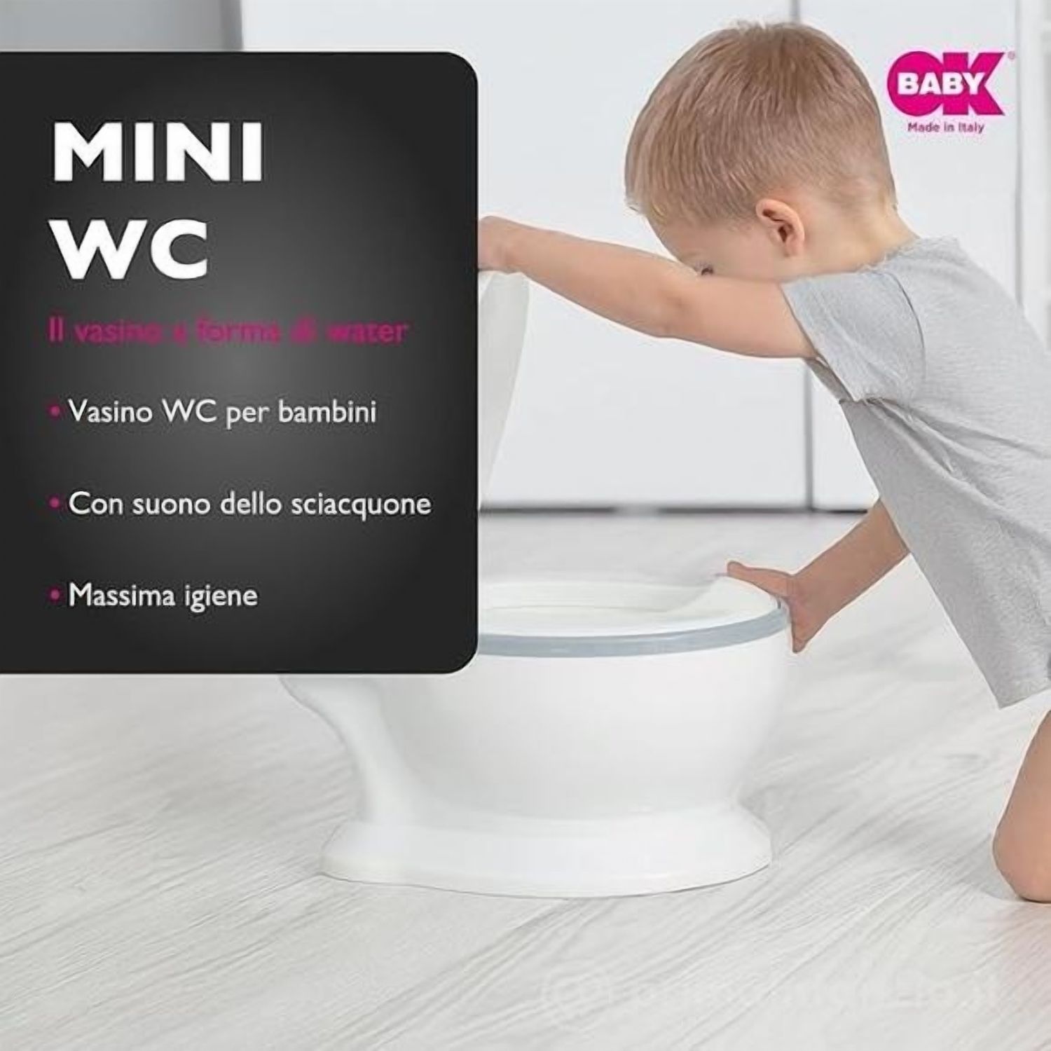 Mini wc vasino bianco - okbaby - Ok Baby