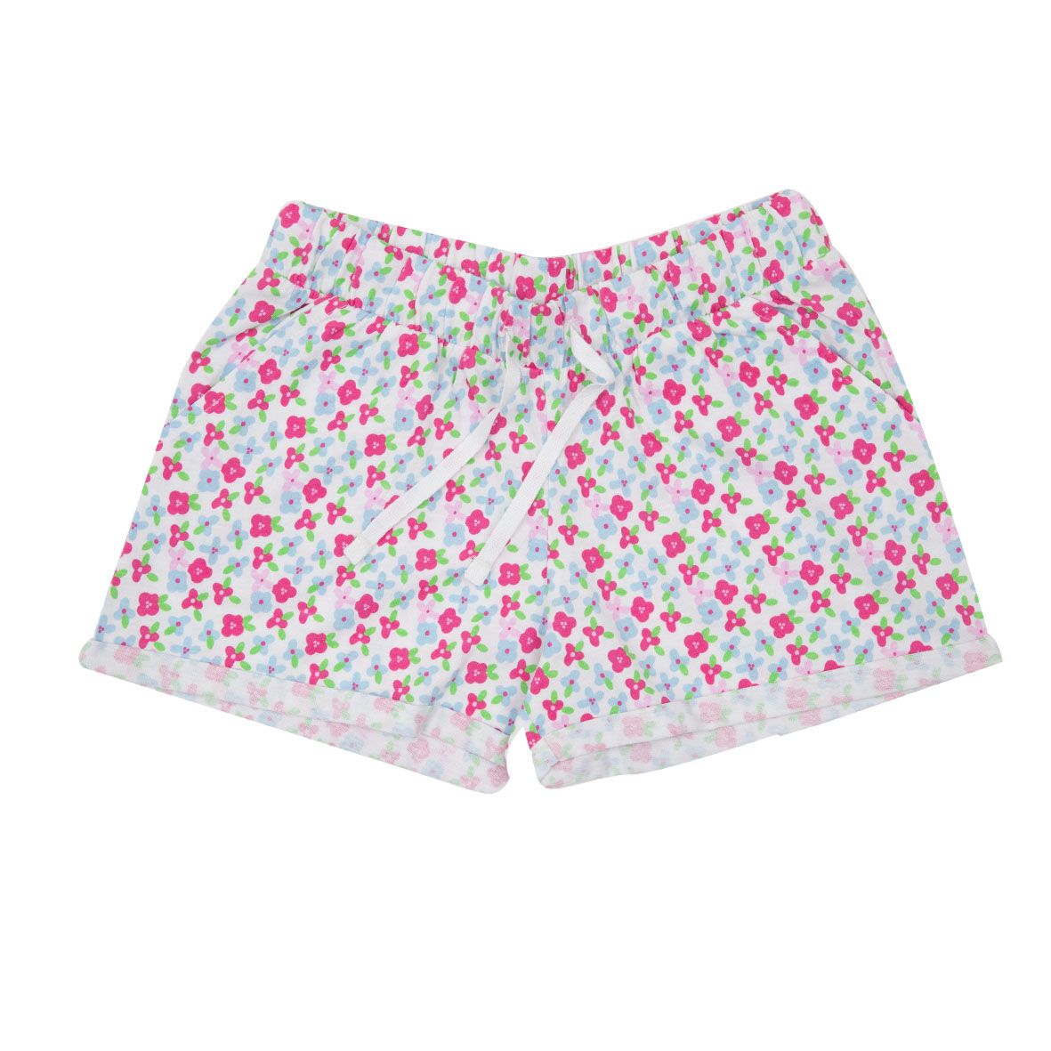 Shorts bimba multicolor stampa fiori - Mawi