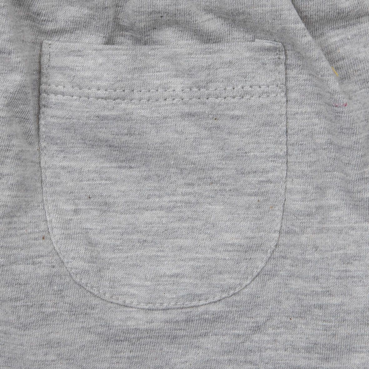 Set due pezzi t-shirt + shorts bimbo grigio/giallo - Mawi