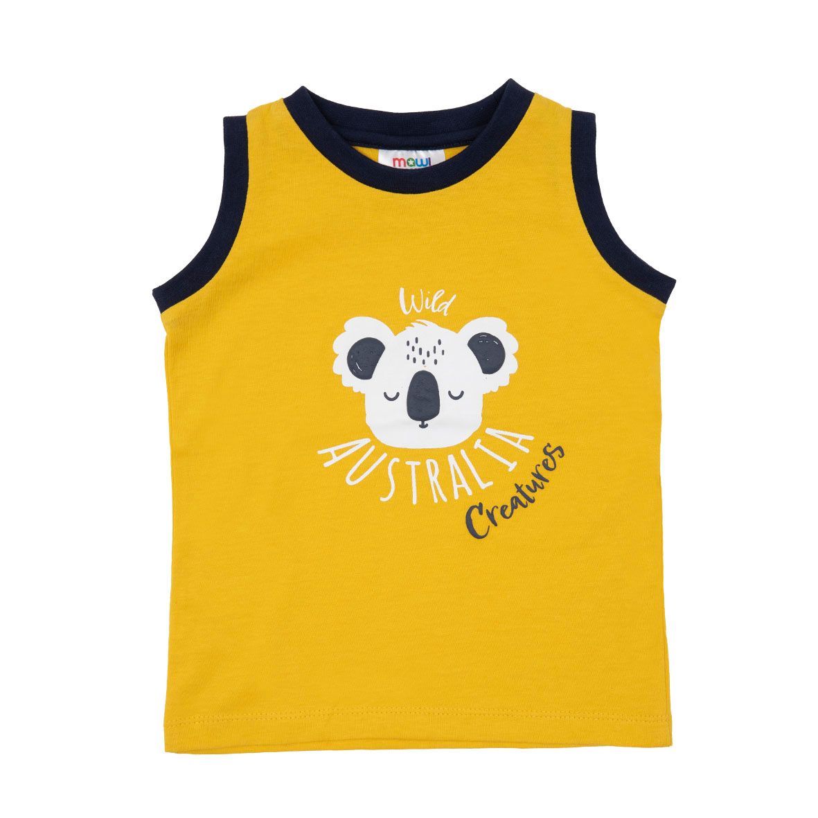 Canotta jersey bimbo gialla "australia" - Mawi