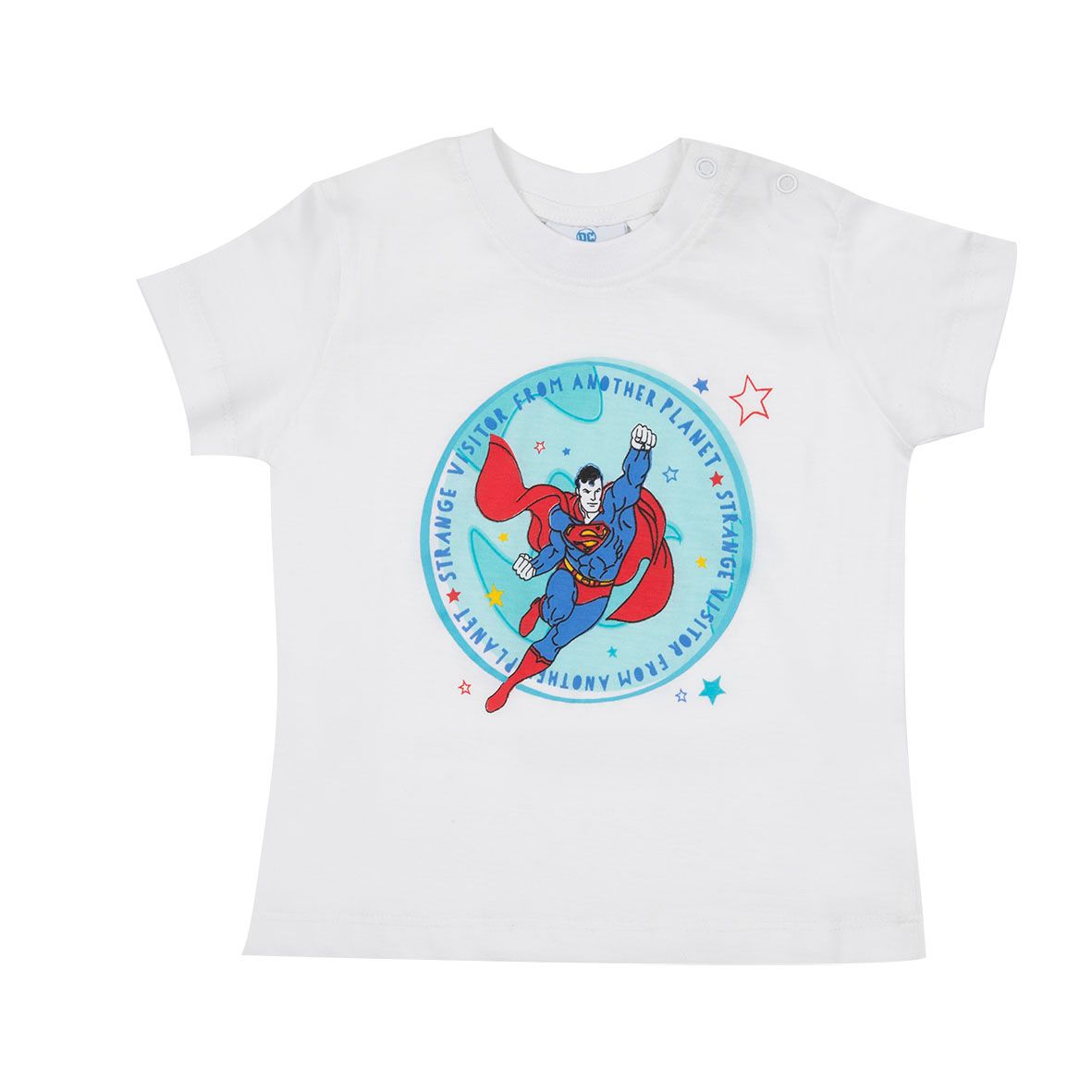 T-shirt bimbo bianca "superman" - Disney