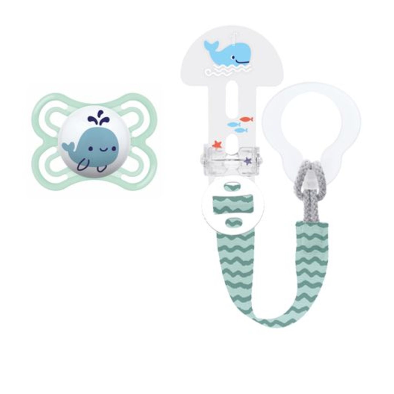 Combi pack succhietto perfect 2-6 mesi + clip it! colori assortiti - mam - Mam