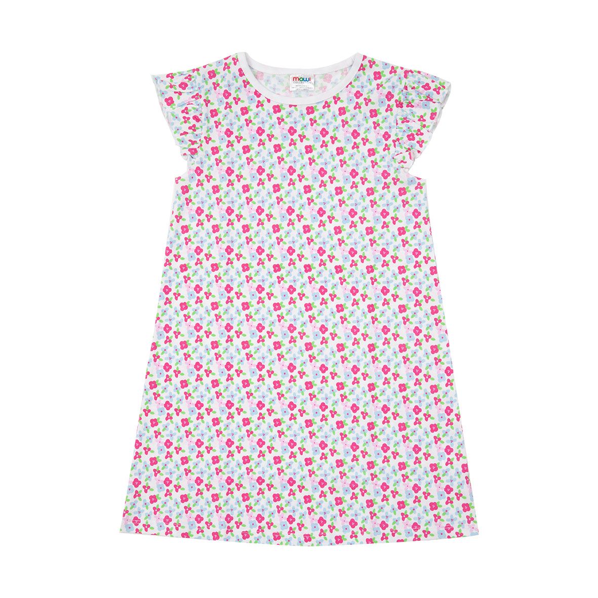 Abito jersey bimba multicolor floreale - Mawi