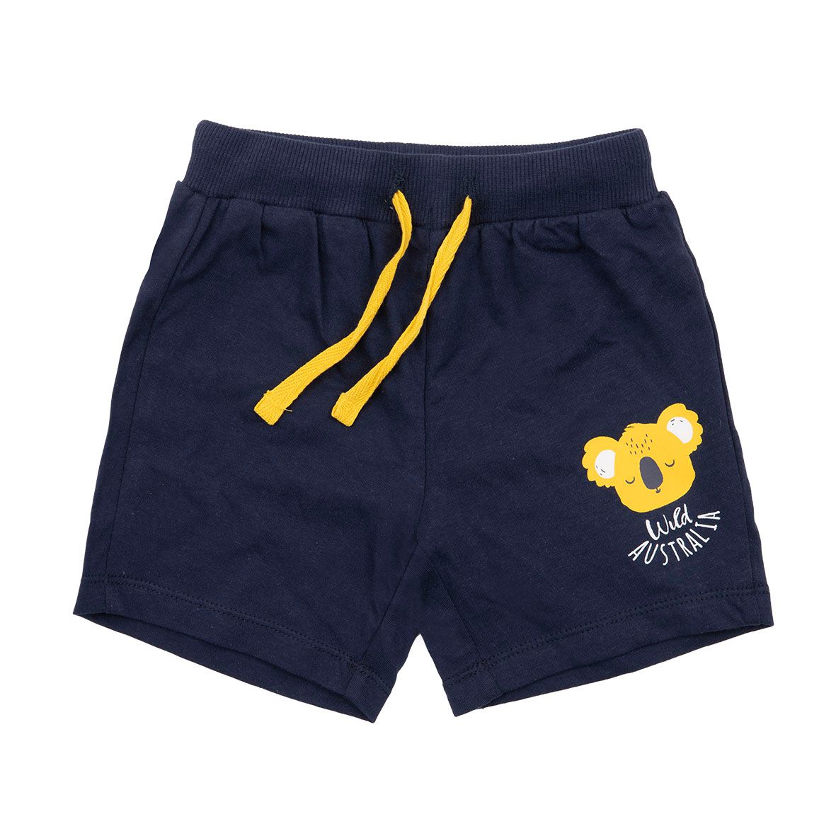 Short jersey bimbo blu scuro stampa koala - Mawi