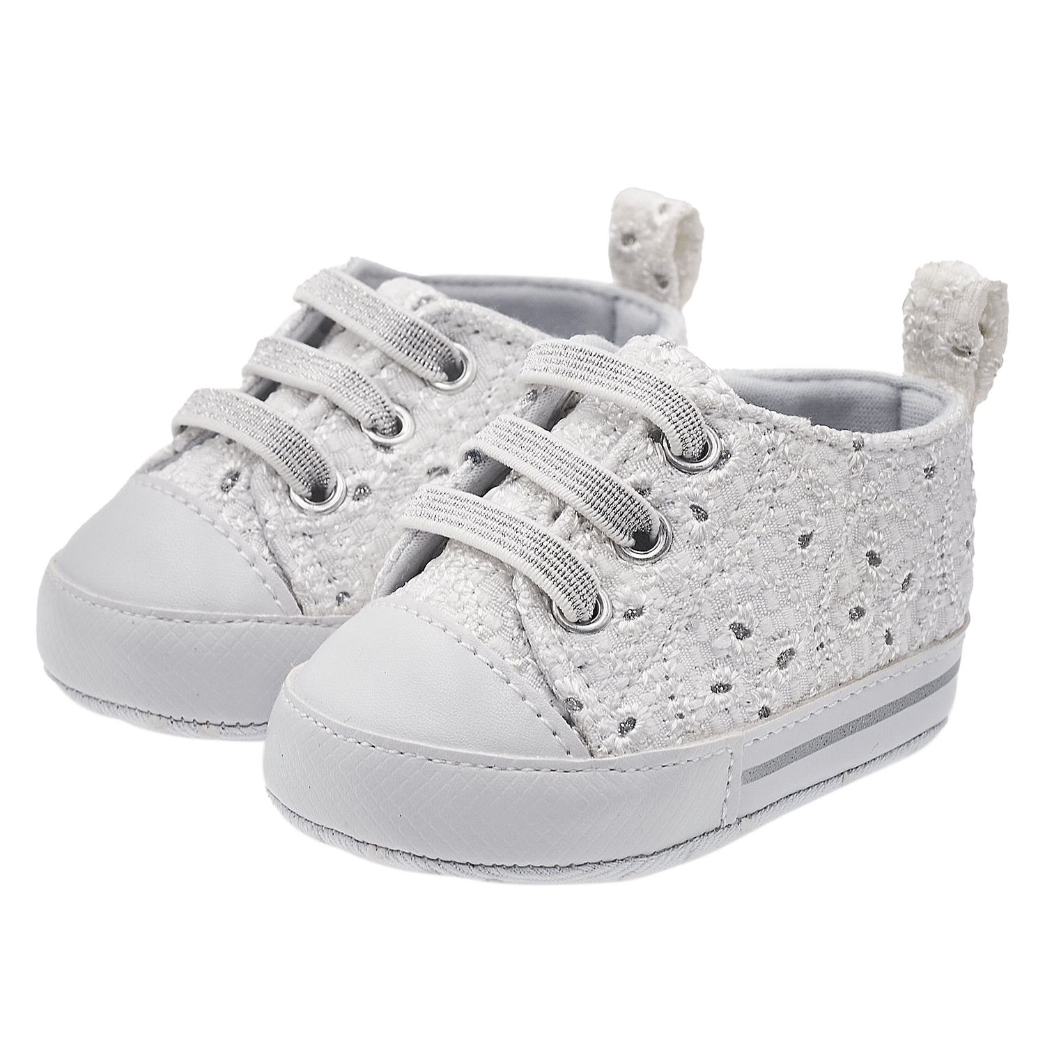 Sneaker neonato con stringhe elasticizzate - Chicco