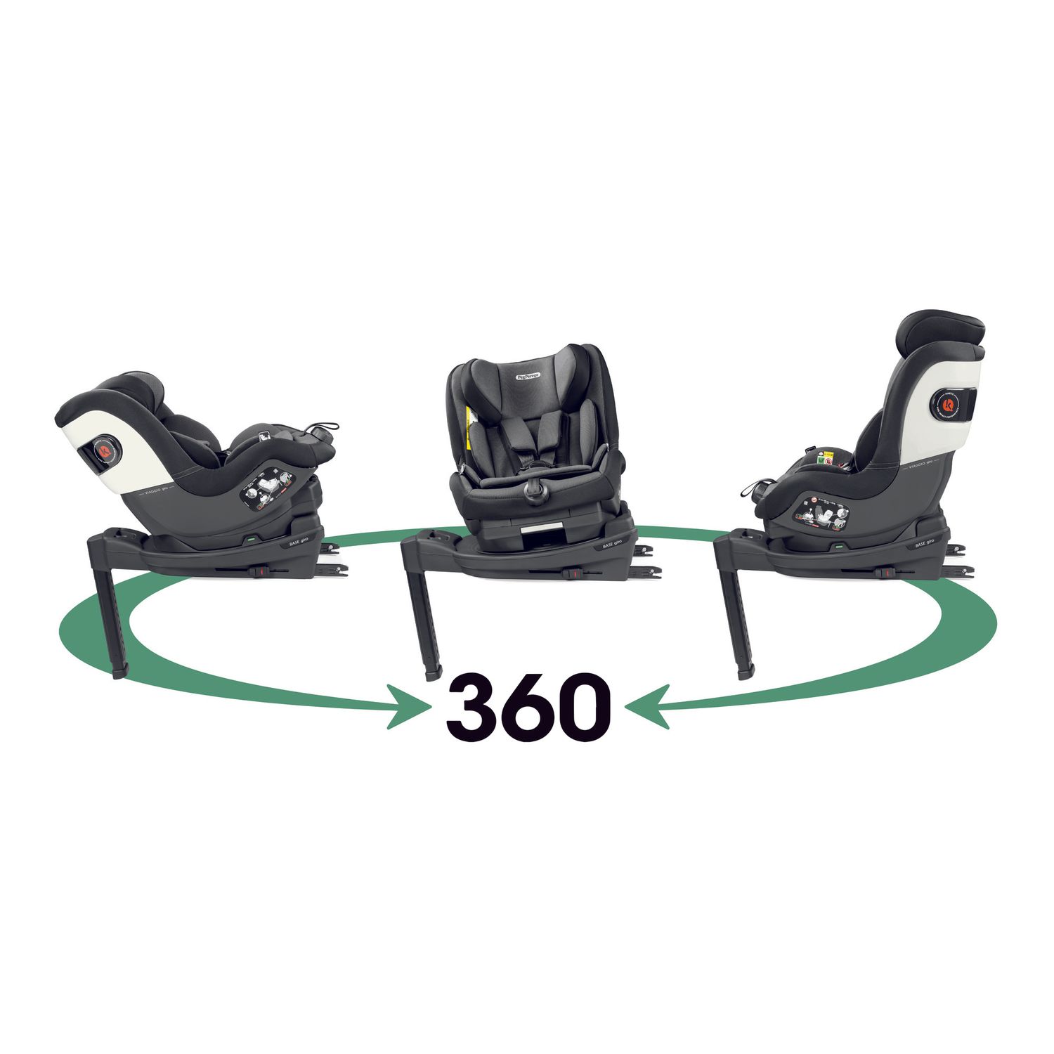 Seggiolino auto viaggio giro crystal black - peg perego - Peg Perego