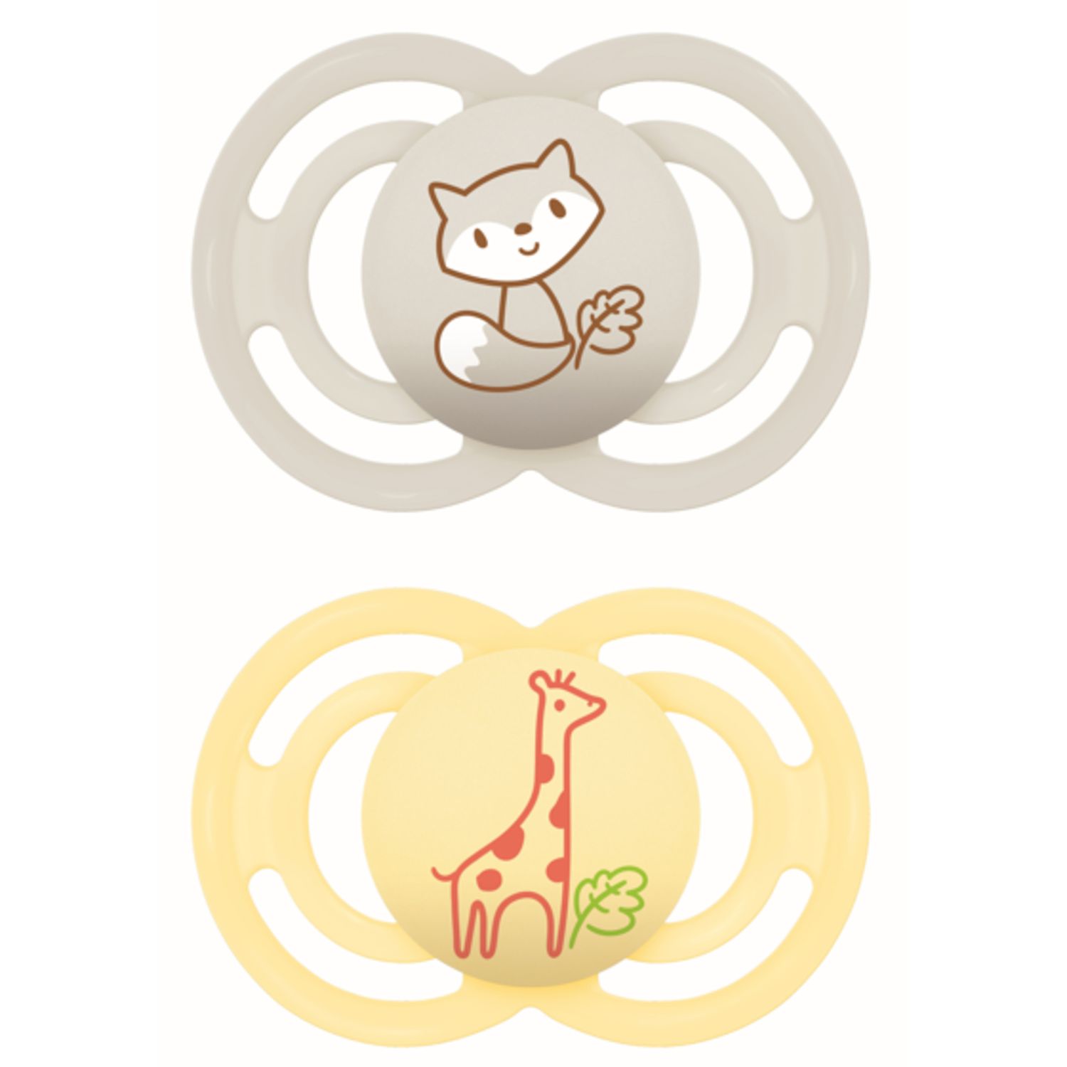 Succhietto perfect confezione doppia 16+ mesi con porta ciuccio - neutro -  mam - Mam