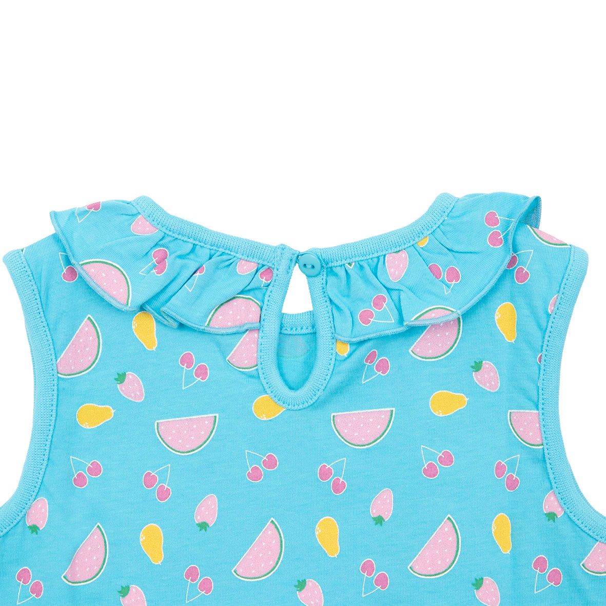 Abito estivo bimba azzurro stampato - Mawi