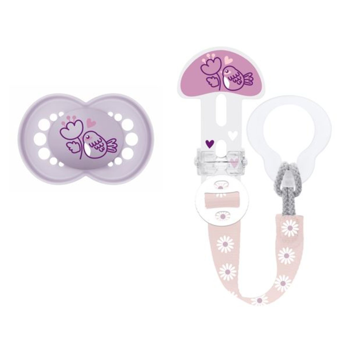 Combi pack succhietto original 6+ mesi + clip it! colori assortiti - mam - Mam