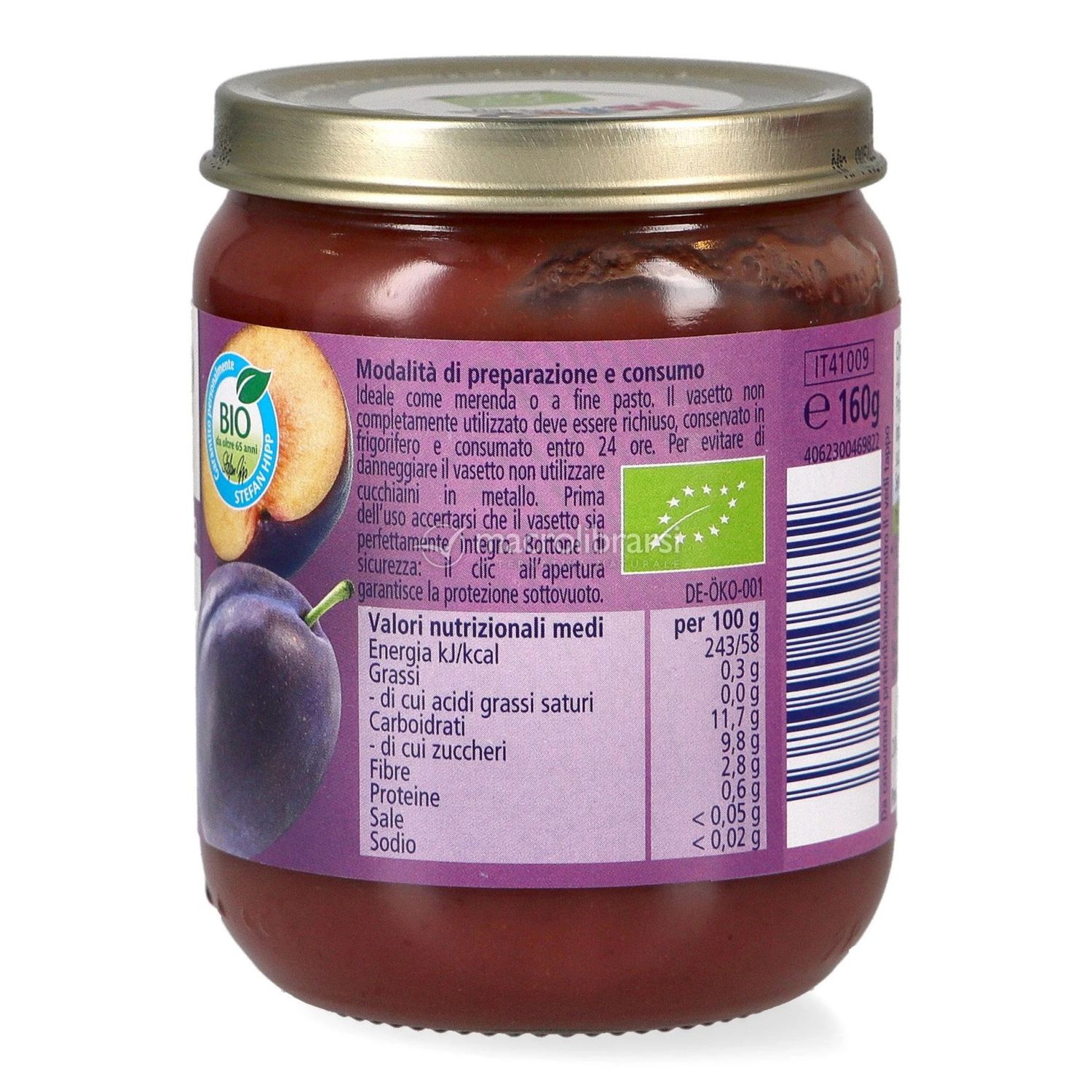 Tesori di frutta - pera e prugna 160g - hipp - Hipp