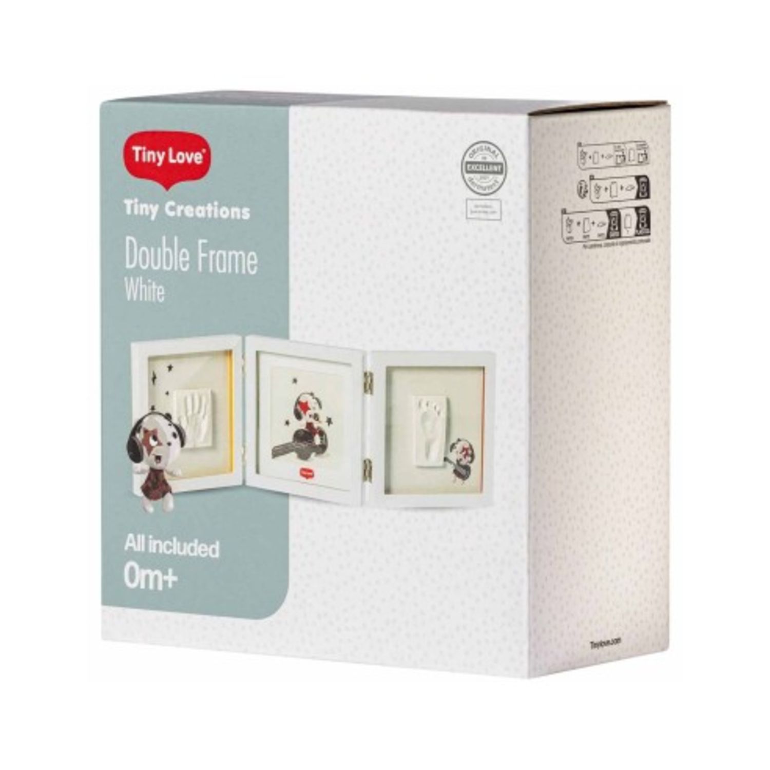 Cornice doppia bianca - tiny love - TINY LOVE