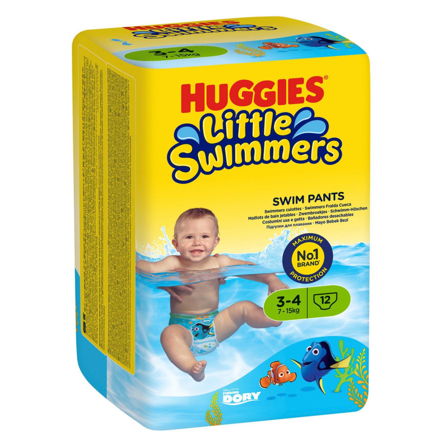 Pannolini costumino little swimmers taglia 3-4 (7-15 kg)  - huggies - Huggies