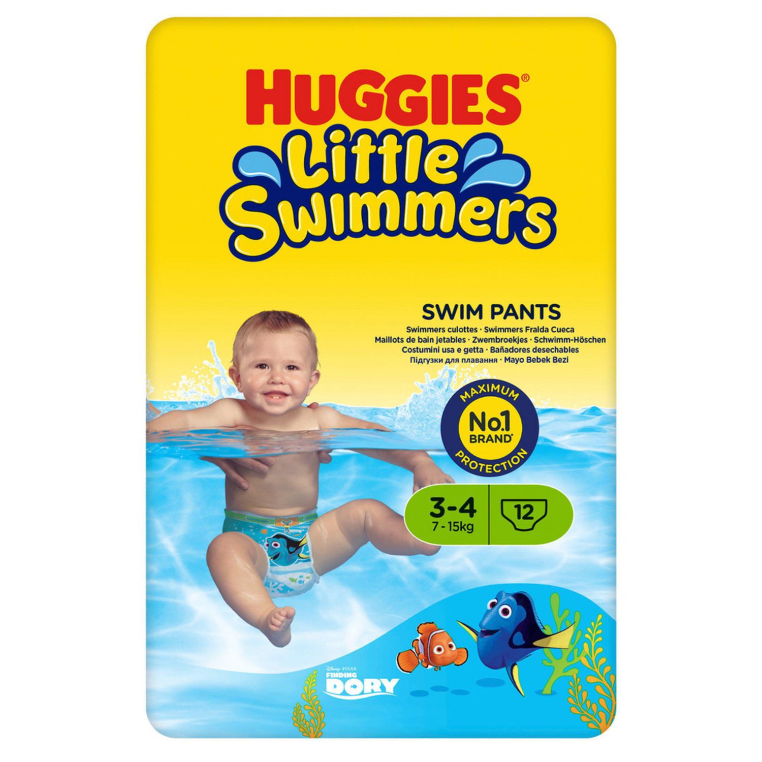 Pannolini costumino little swimmers taglia 3-4 (7-15 kg)  - huggies - Huggies