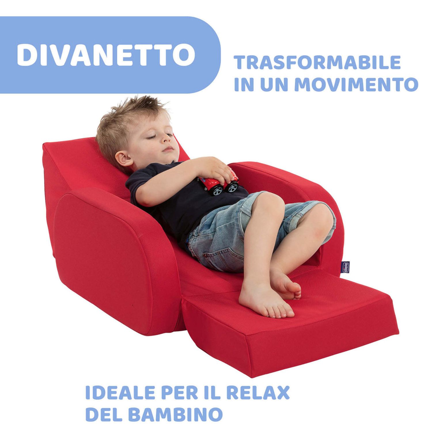 Poltroncina twist red - chicco - Chicco