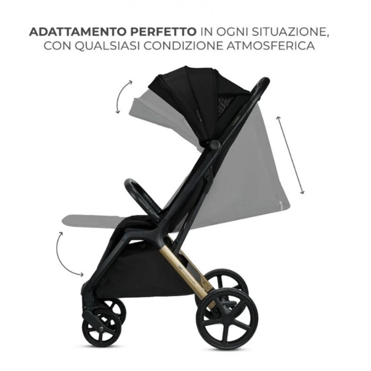 Passeggino loom ink nero - kinderkraft - KinderKraft