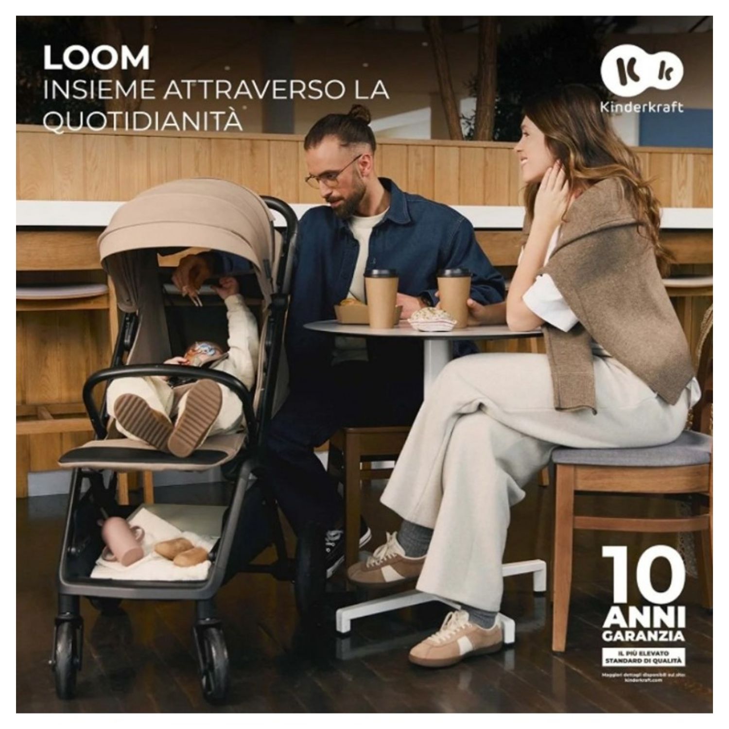 Passeggino loom ink nero - kinderkraft - KinderKraft