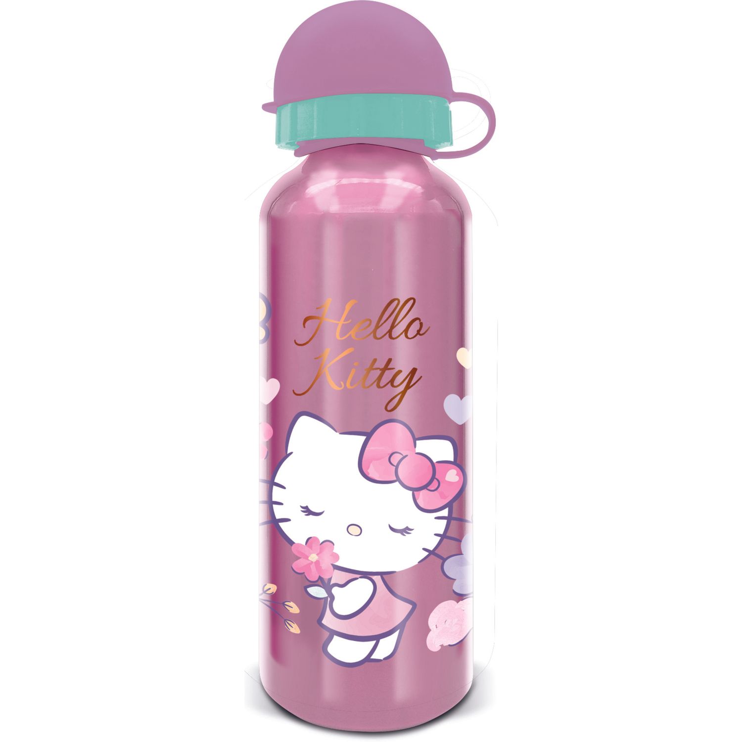 Borraccia alluminio 530 ml - hello kitty - HELLO KITTY