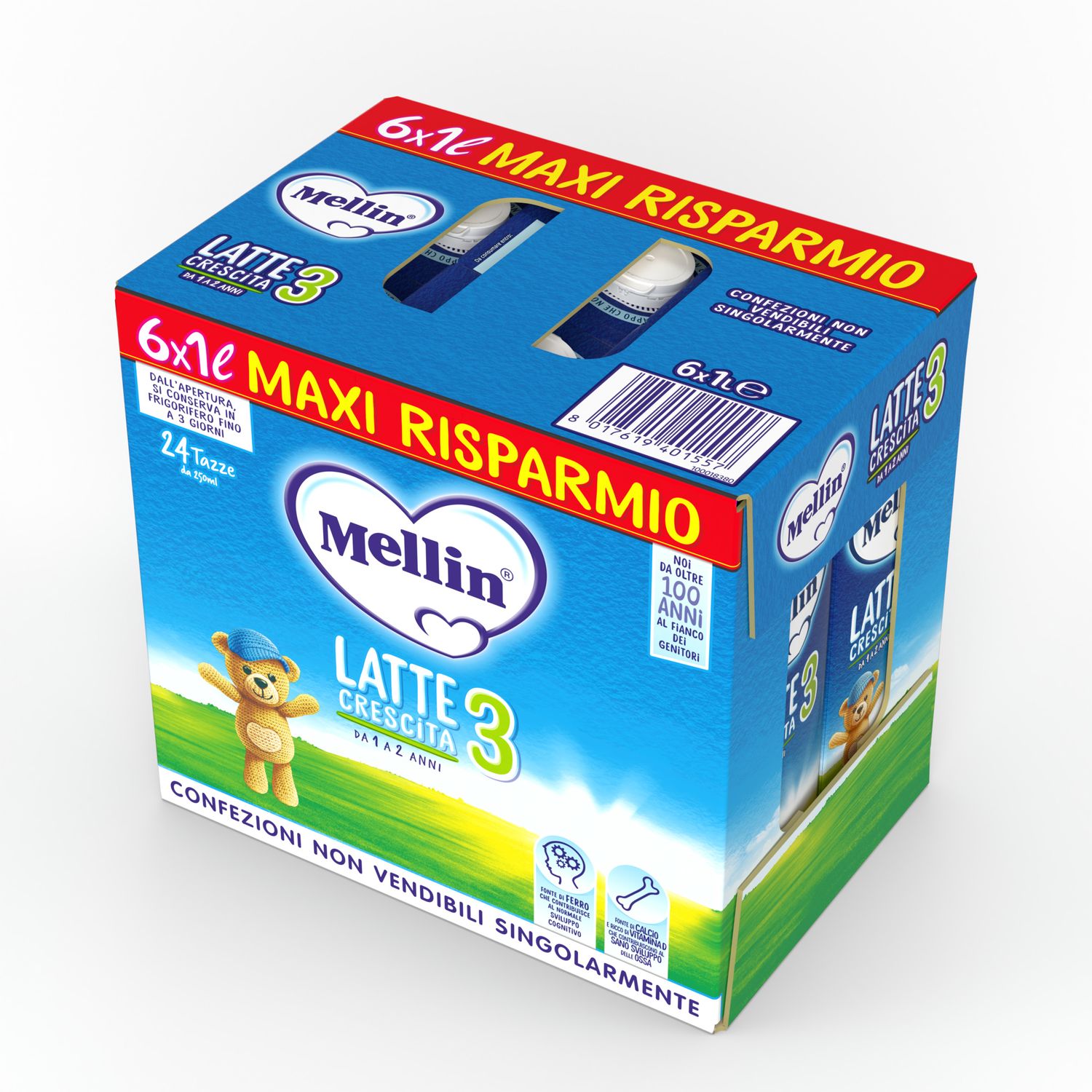 Latte gum 3 6x1000mlx1 - mellin - Mellin