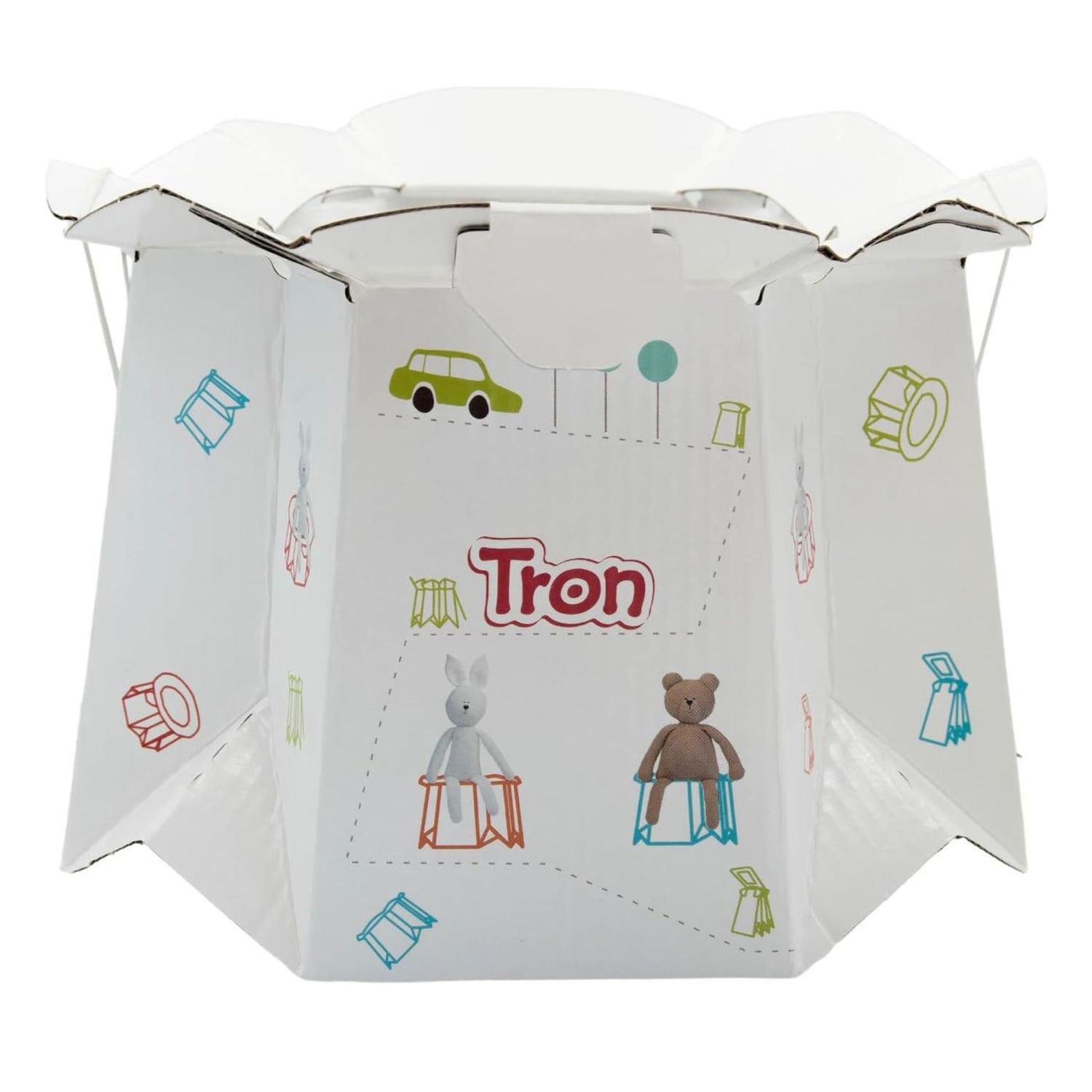 Vasino da viaggio usa e getta monouso biodegradabile per bambini - tron - Tron