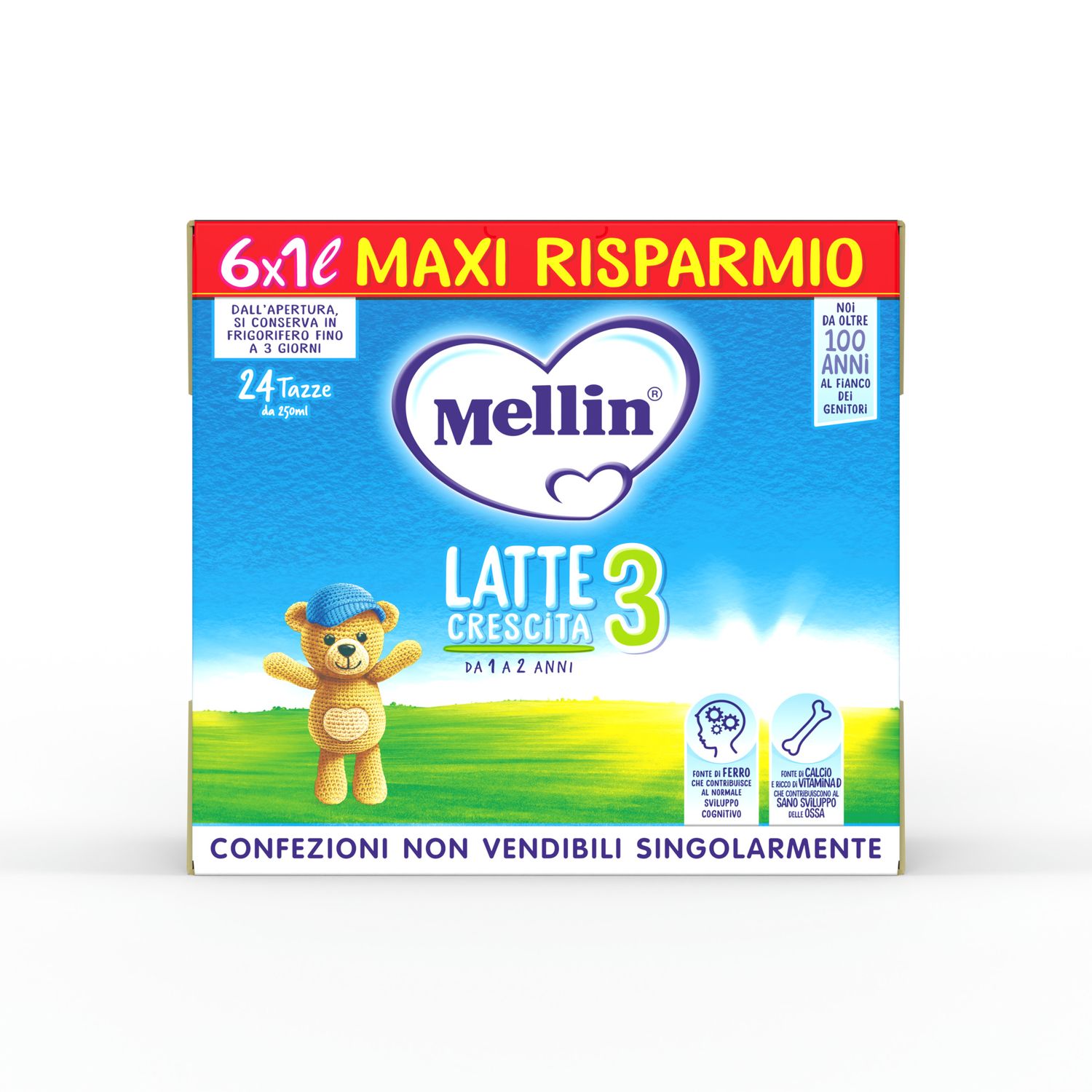 Latte gum 3 6x1000mlx1 - mellin - Mellin