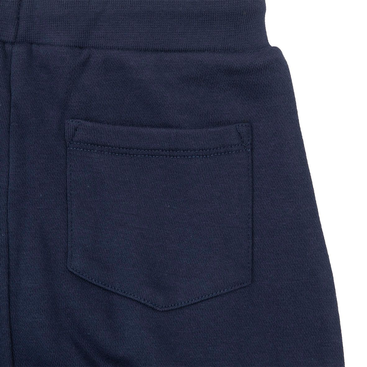 Set 2 pezzi felpa + pantalone bimbo blu/giallo - Mawi