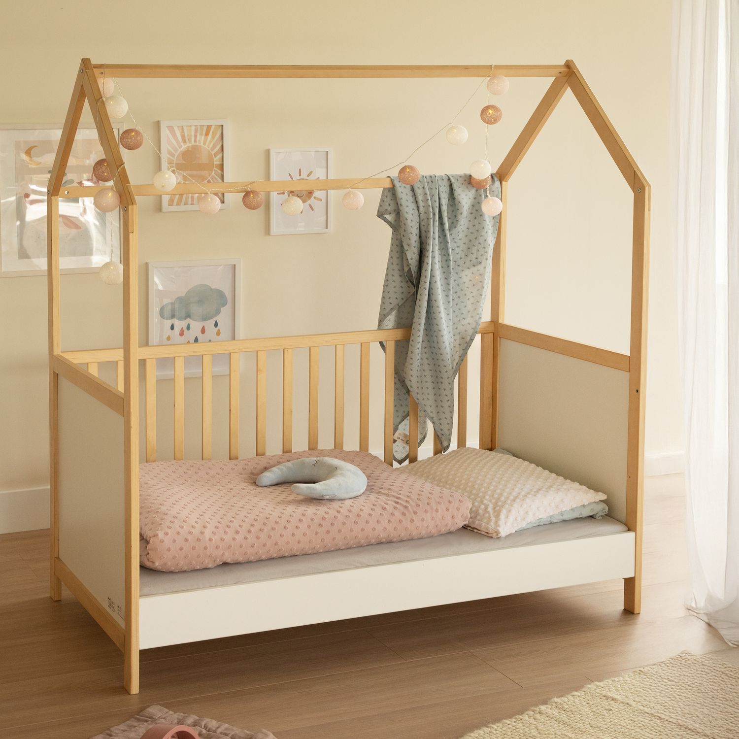 Barre di conversione lettino casetta bianco  - roba - ROBA GMBH