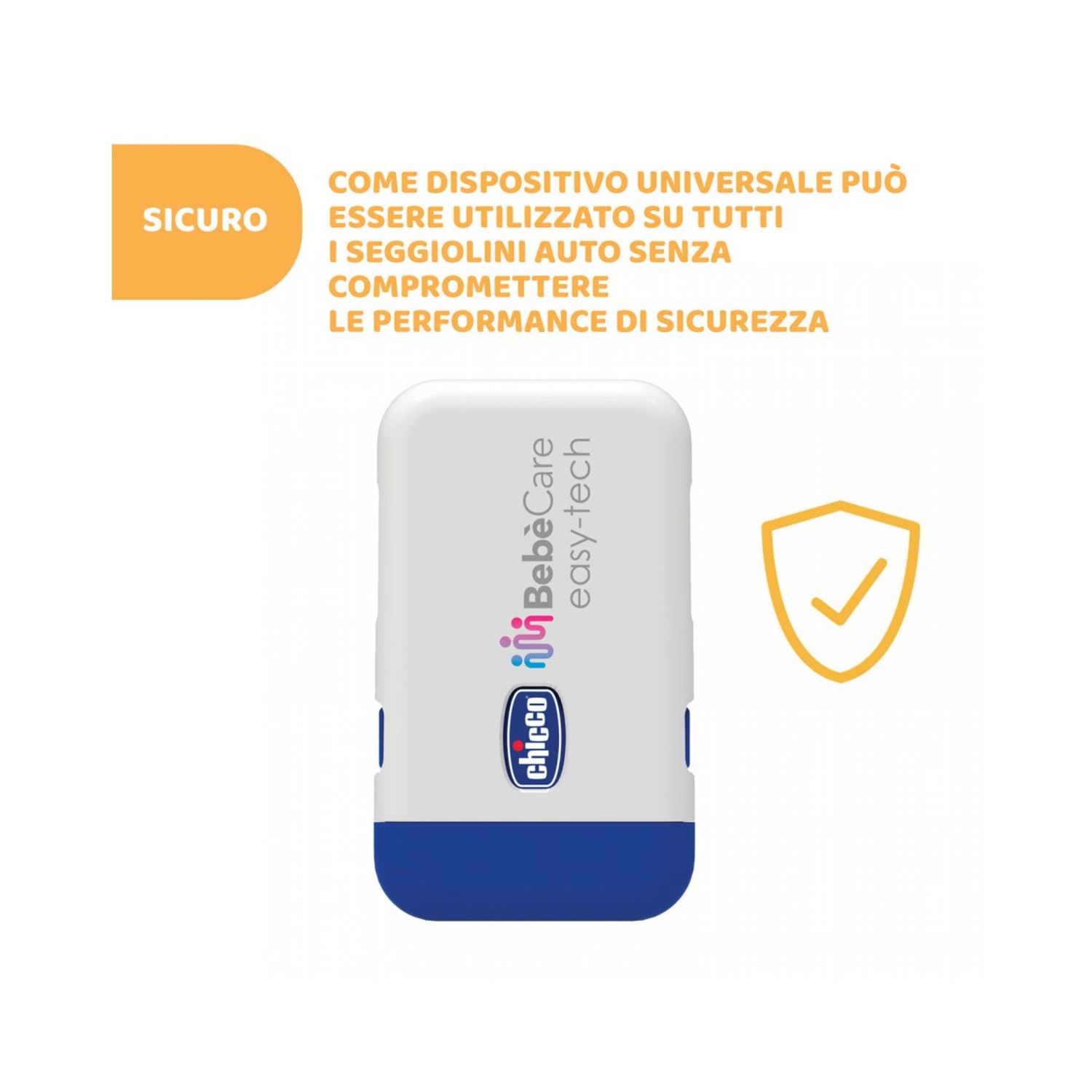 Sistema anti abbandono universale bebècare easy-tec - chicco - Chicco