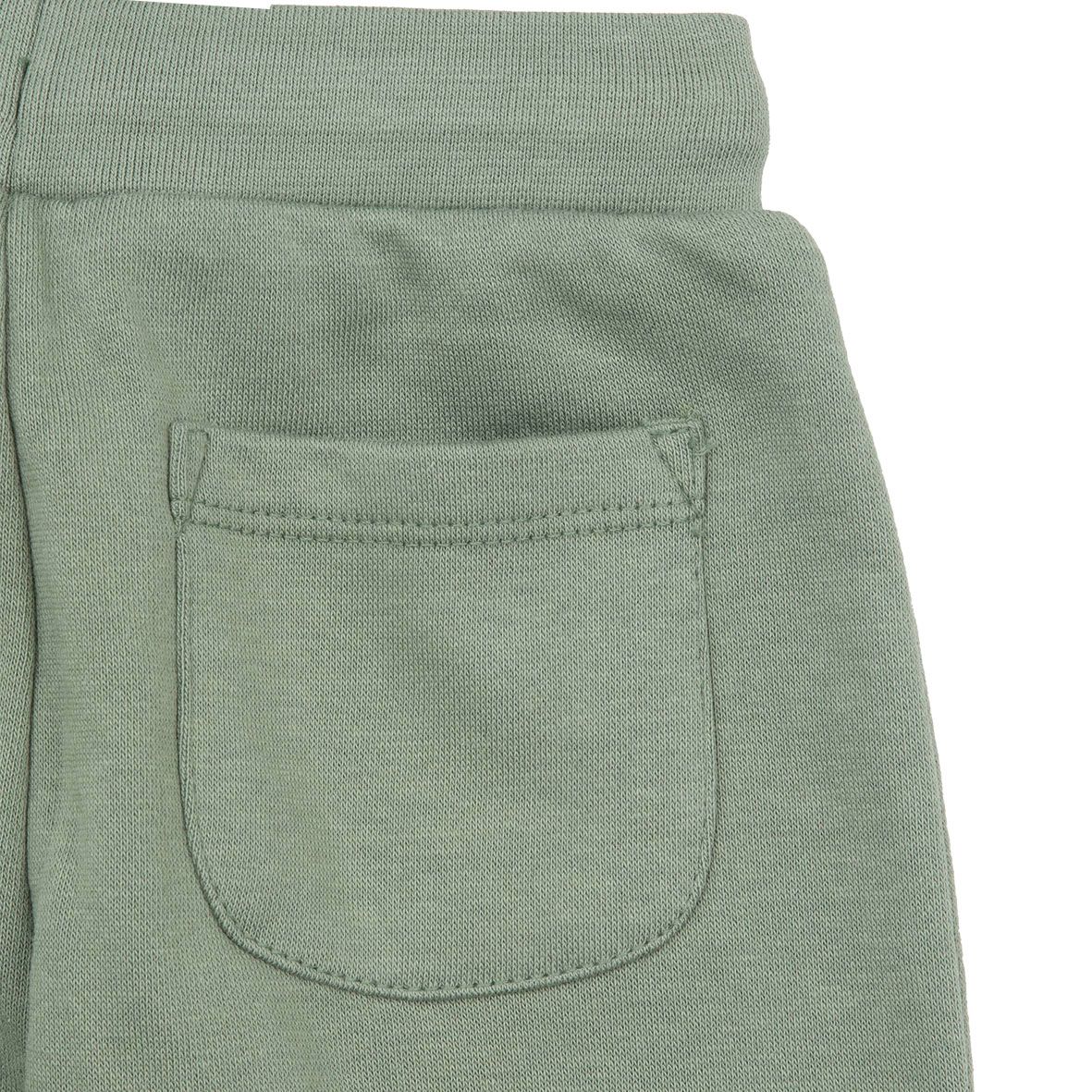Pantalone french terry da bambino verde - Mawi