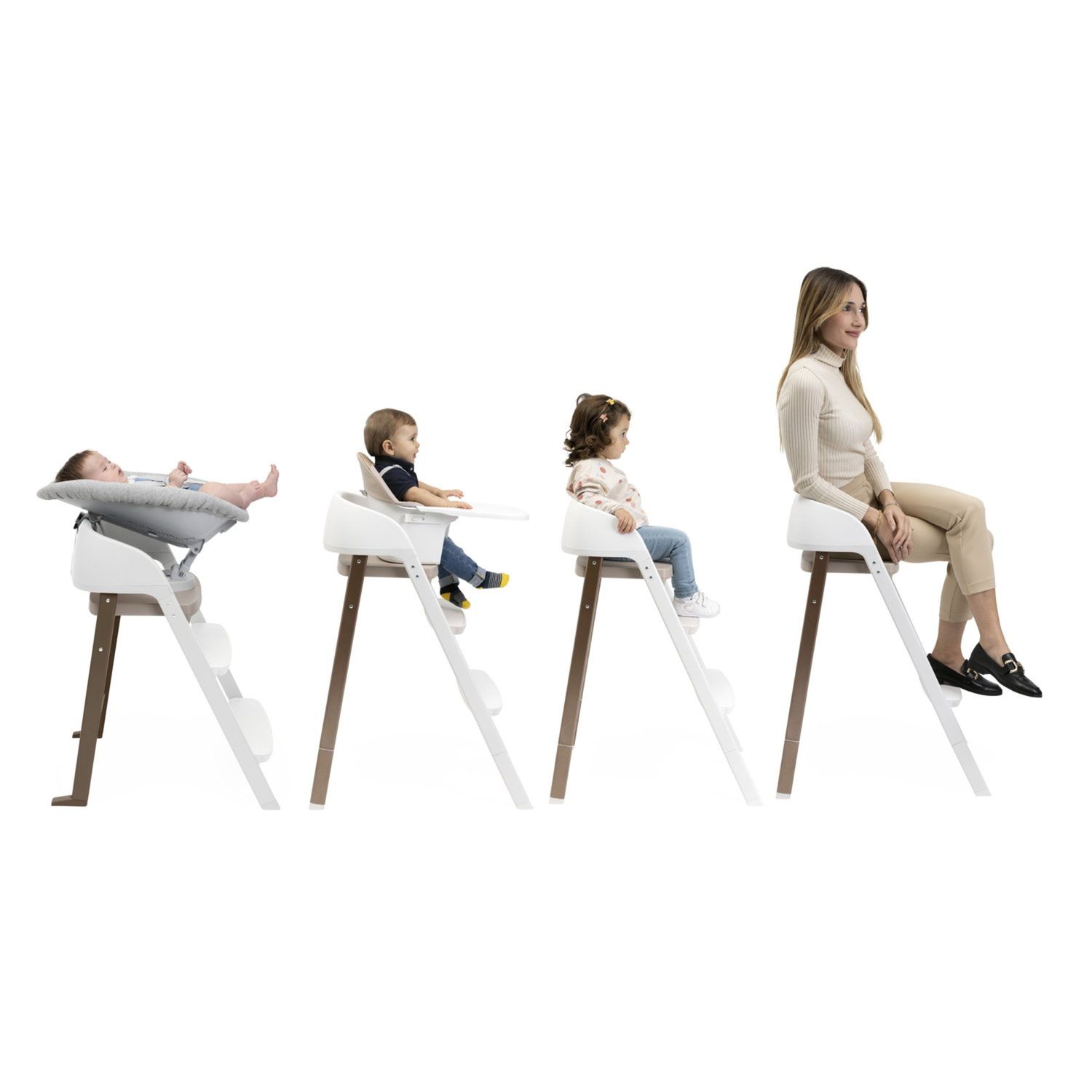 Sedia evolutiva crescendo up pearl copper re_lux- chicco - Chicco