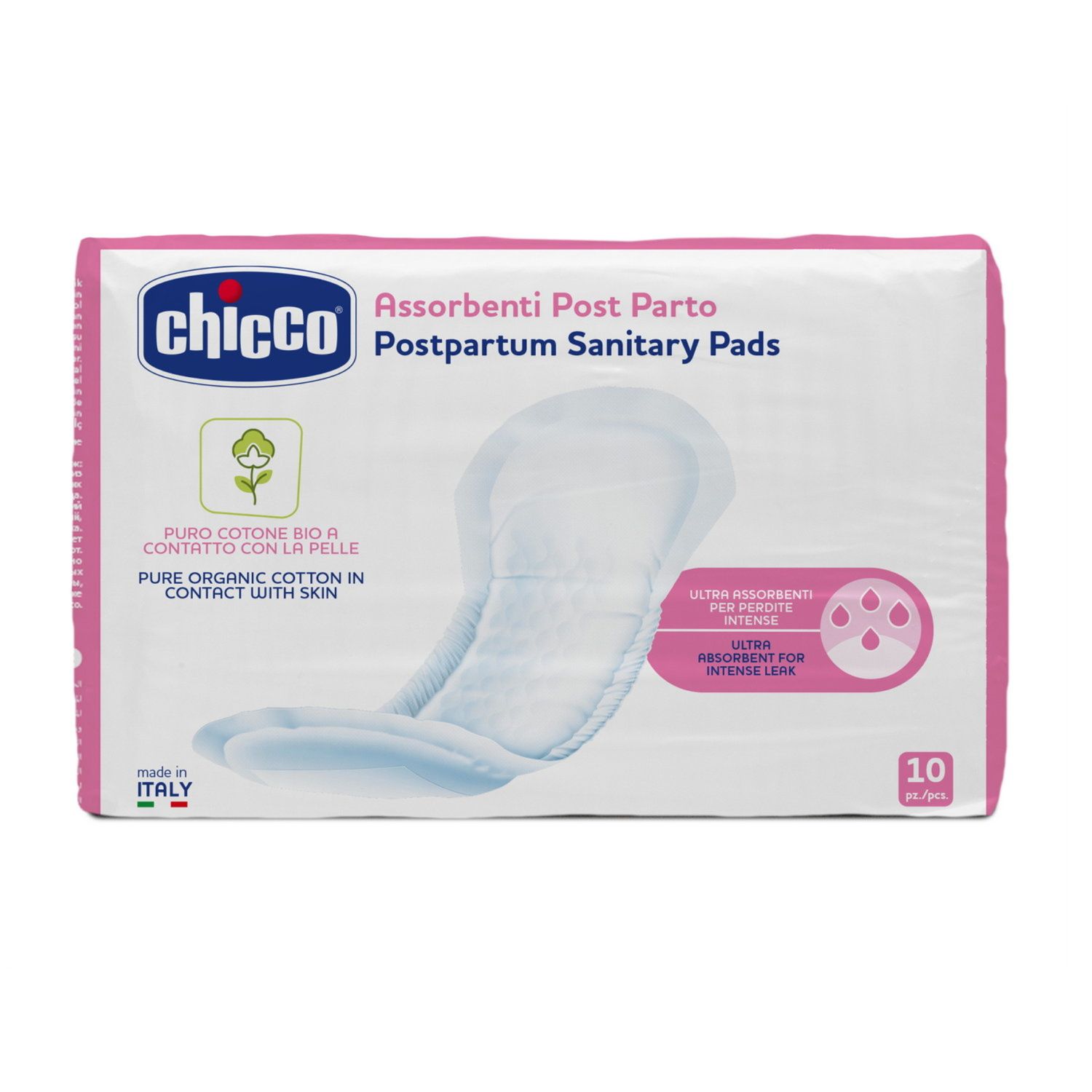 Assorbenti post parto 10 pz - chicco - Chicco