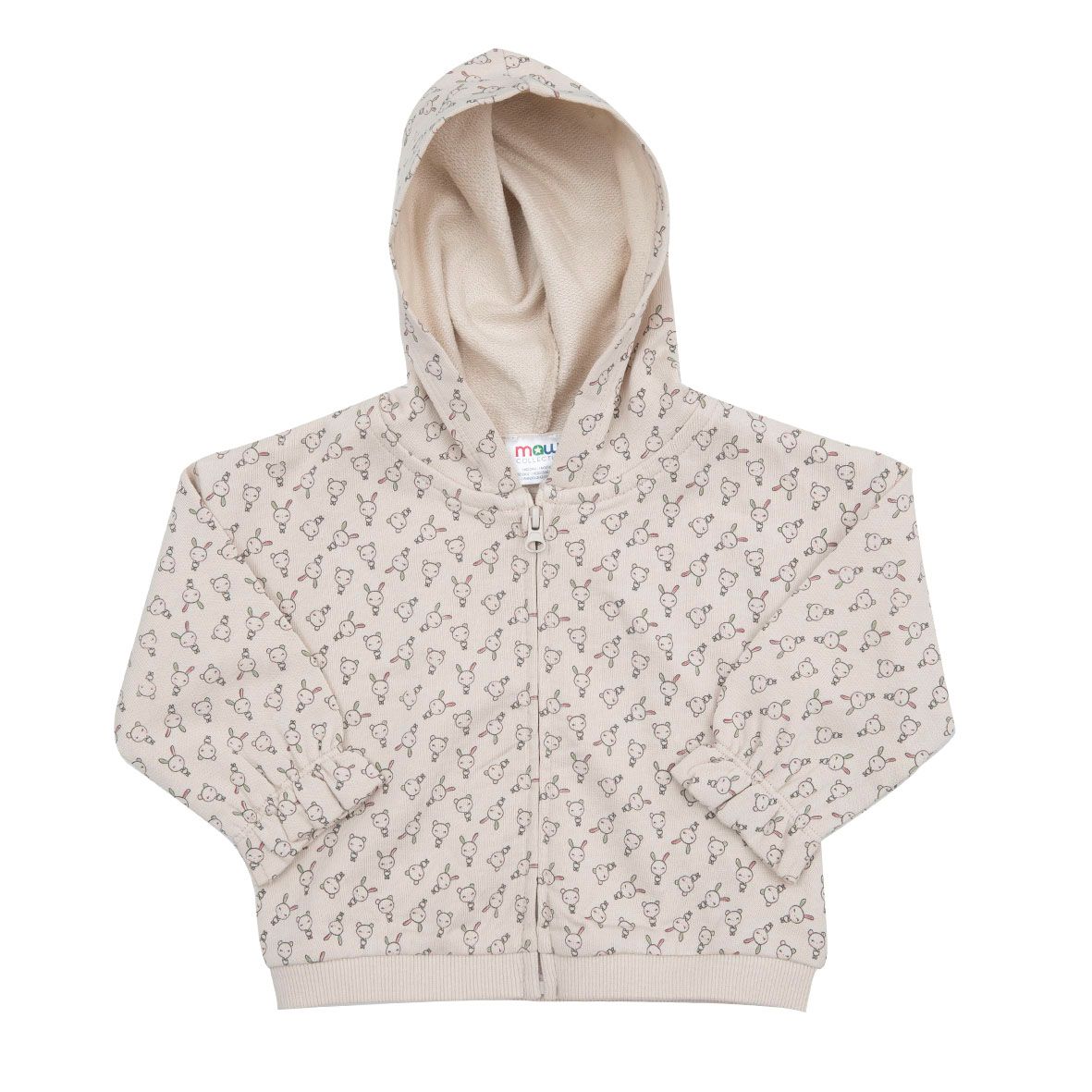 Felpa bimba begie stampata - Mawi