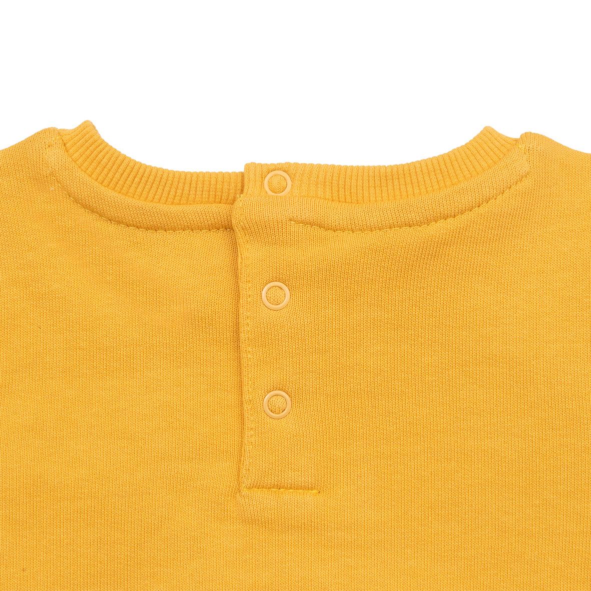 Felpa bimba gialla stampata - Mawi