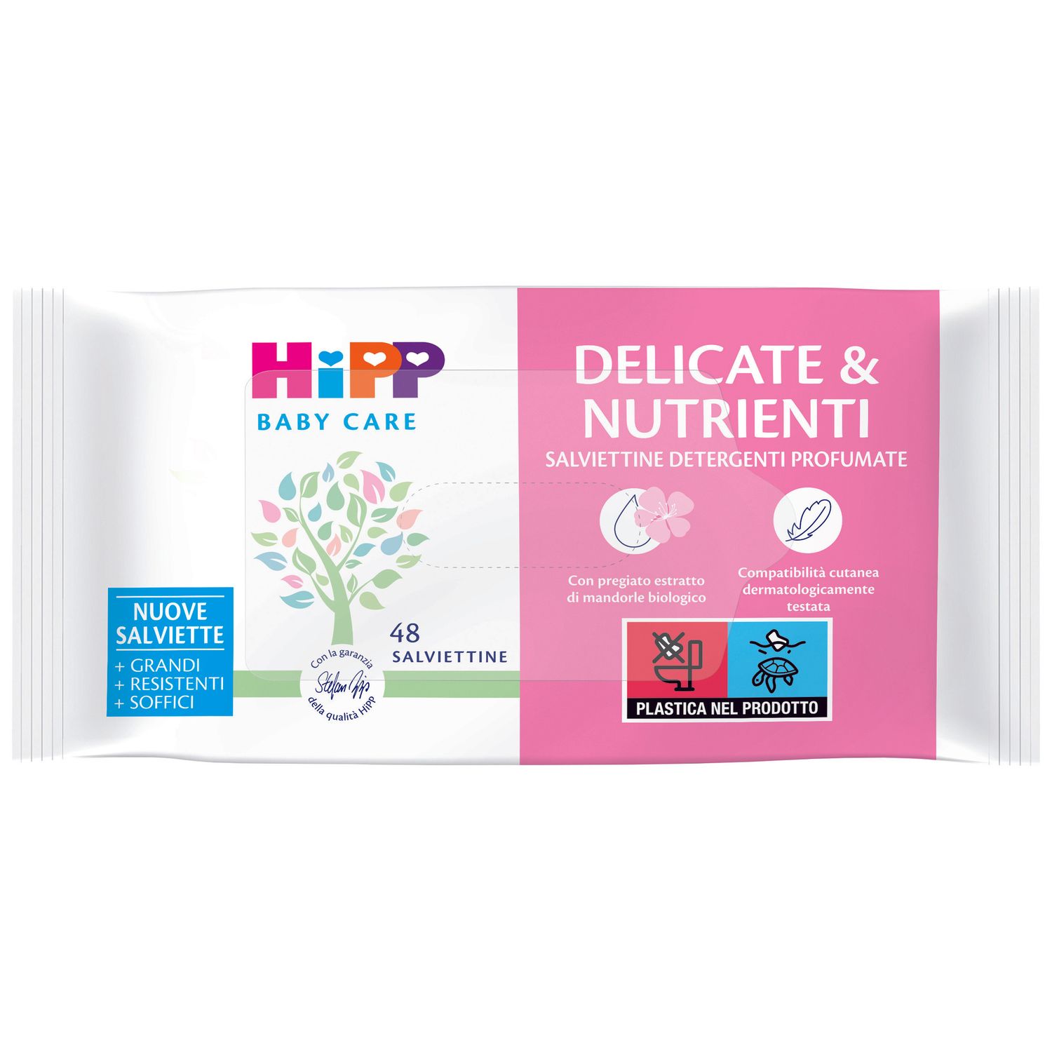 Salviettine delicate &amp; nutrienti 1x48 - hipp - Hipp Baby