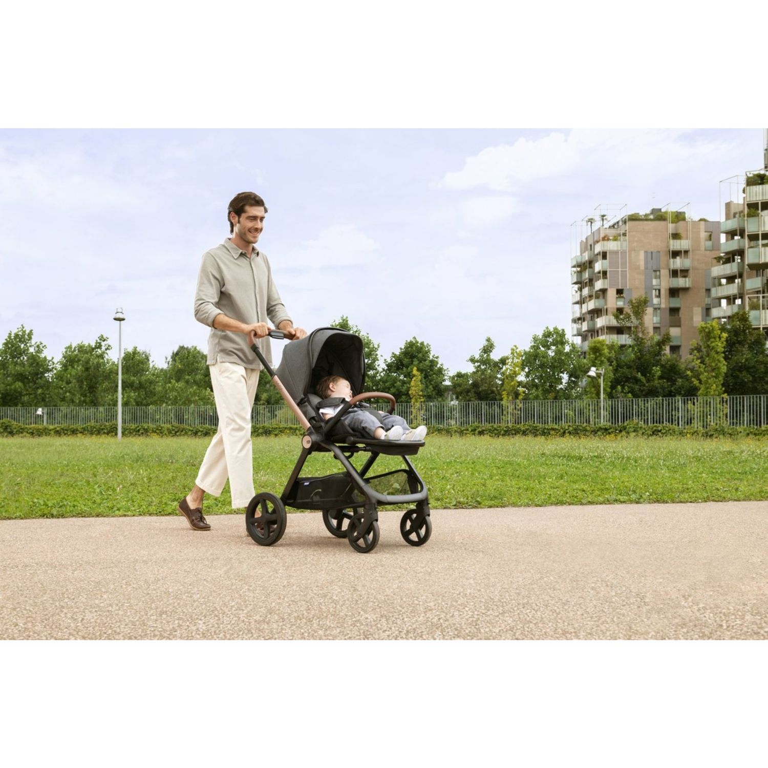 Trio mysa gran comfort con first seat recline con lullaglide - chicco - Chicco