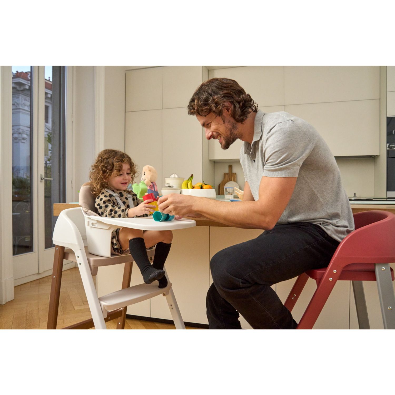 Sedia evolutiva crescendo up colorado red re_lux - chicco - Chicco